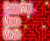 Colorful Neon Maze