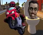 Skibidi Toilet Moto Bike...